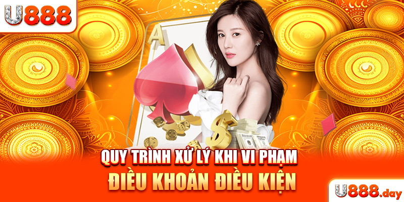 Quy trình xử lý khi vi phạm điều khoản điều kiện